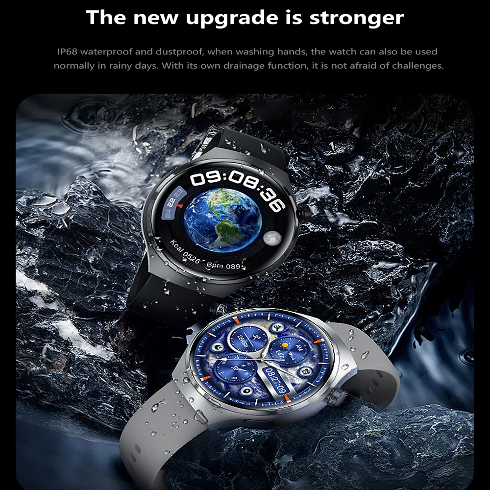 For Huawei GT4 Smartwatch Men's Watch 4 Pro AMOLED HD Screen Bluetooth Call  NFC Health Monitoring Smartwatch 2023 New Watch GT4