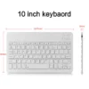 10 in white keyboard