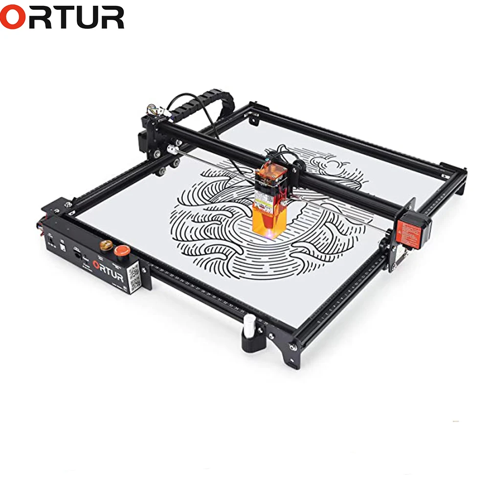ORTUR Lazer Master 2 Pro S2-LF Laser Engraver, Laser Engraving Cutting Machine DIY Laser Cutting for MDF with Air Assist Nozzle
