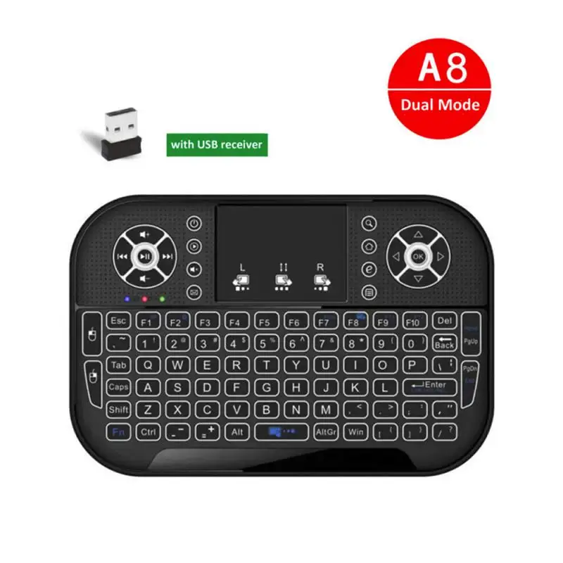 General Backlight Durable Electronic Products Lasting Mini Intelligent Consumer Electronics Portable Keyboard Practical Battery