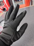 Black Winter Warm Full Fingers Waterproof Cycling Outdoor Sports Running Motorcycle Ski Touch Screen Fleece Gloves photo review